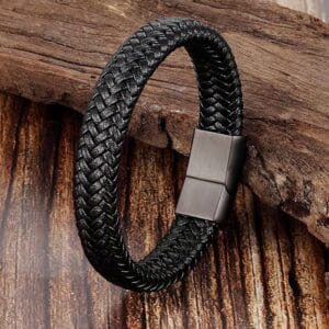 Læder Armbånd Uden Magneter Lille Bjørn