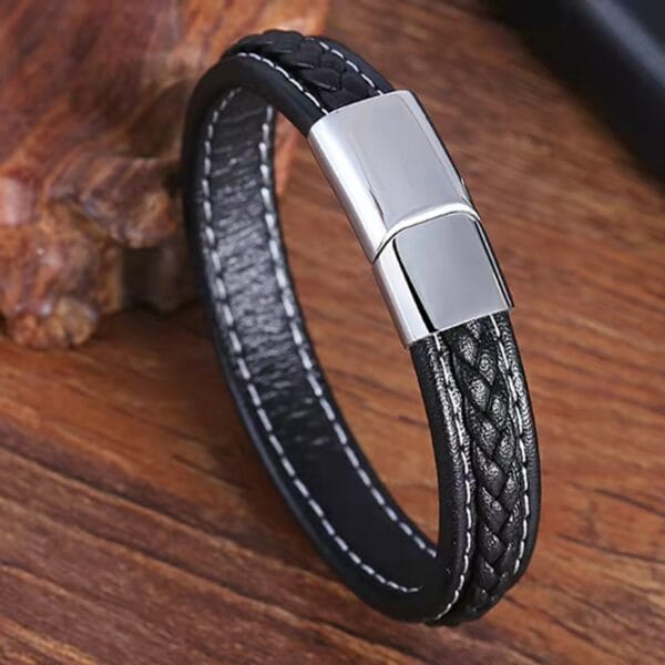 Læder Armbånd Uden Magneter Lille Frø