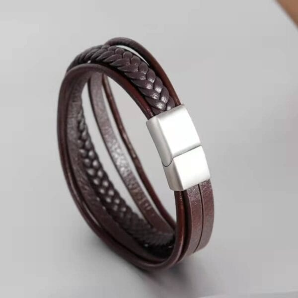 Læder Armbånd Uden Magneter Læder Claus