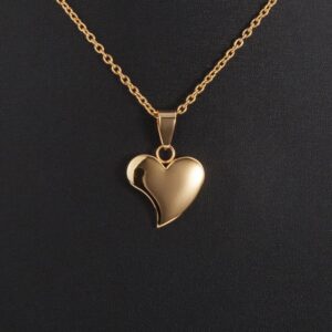 Smykke Magnethjerte Guld