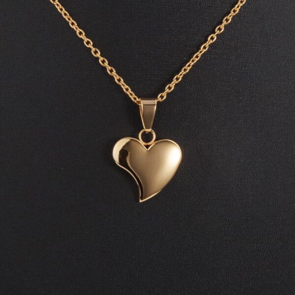 Smykke Magnethjerte Guld