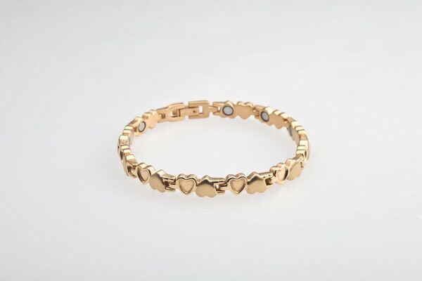 Magnet Armbånd Model Guldbelagt