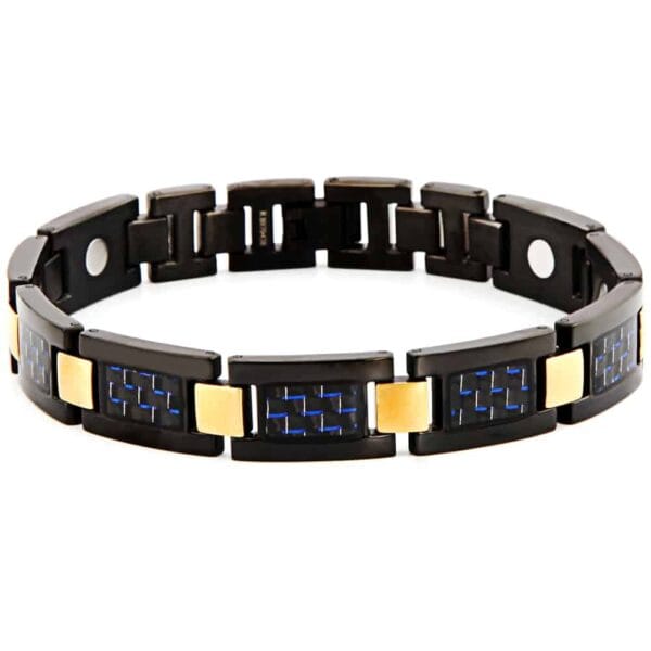 Magnetarmbånd Guld Sort - Image 2